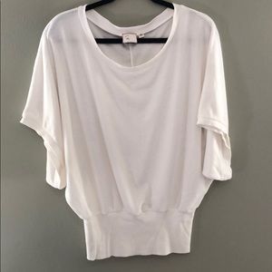 Anthropologie terry wide sleeve top